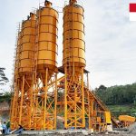 В Индонезии установился стационарный бетонный завод 90 м3/ч