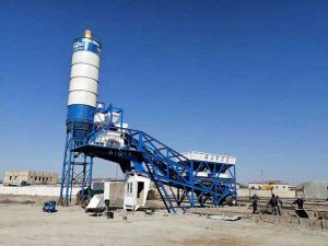 Бетоносмесительная установка продана в Узбекистане