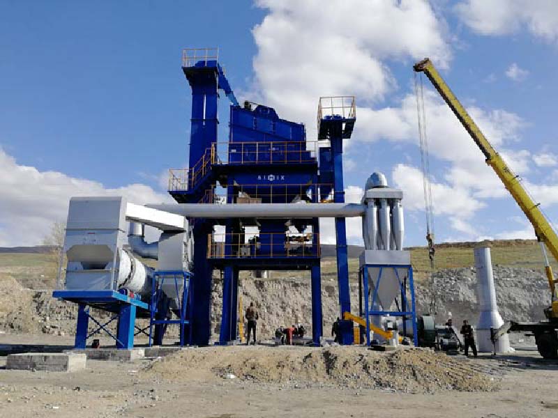 Асфальто бетонный завод в Киргизстан